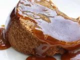 Recipe Apple cake with caramel sauce