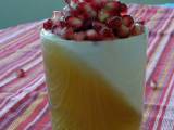 Recipe Pomegranate, ginger, honey & lemon verrines