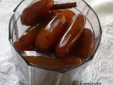 Recipe Glyko melitzanaki me grenadini (eggplant with grenadine spoon sweet)