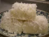 Recipe Tapioca cake with coconut topping