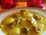 Recipe Irachi pidi (rice dumplings in spicy meat gravy)