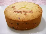 Recipe Cranberry sugee cake