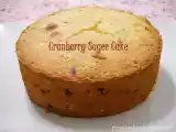 Recipe Cranberry sugee cake