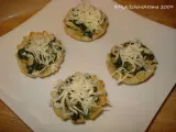 Recipe appetizers - spinach-artichoke phyllo cups