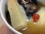 Recipe Conch, dried scallops, mushrooms herbal soup