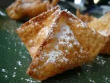 Recipe Wontons stuffed with spinach and cream cheese
