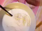 Recipe Sweet milk soup with filini pasta
