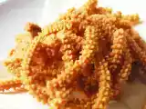 Recipe Murukka ( crispy spicy savory crackers )