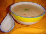 Recipe Carrot and peas oatmeal soup
