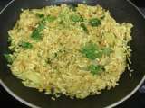 Recipe Muri upma (puffed rice upma)