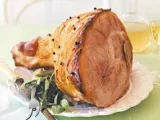 Recipe Christmas ham with marmalade glaze