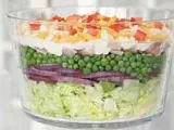 Recipe 7 layer overnight salad