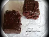 Recipe Brownies with creamy brownie frosting