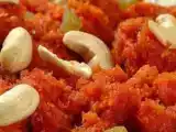 Recipe Gajar ka halwa ( carrot halwa )