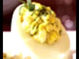Recipe Delicious smoked oyster deviled eggs