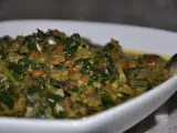 Recipe Palakura vepudu / palak ki subzi (spinach fry)