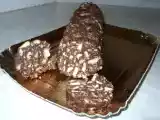 Recipe Italian sweet chocolate salami or biscuit and chocolate roll