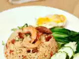 Recipe Smoked duck fried rice