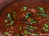 Recipe Chemmeen varutharachathu (prawns curry)