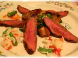 Recipe Flat iron steak with pineapple salsa