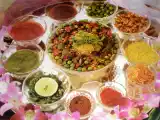 Recipe Nimki peas chaat