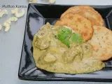 Recipe Mutton korma/kuruma (a mild and creamy mutton curry)