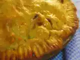 Recipe Roasted vegetable pie