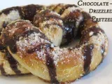 Recipe Chocolate-drizzled pretzel
