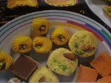Recipe Pineapple mawa barfi, chocolate barfi, sandesh & chocolate fudge