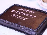 Recipe Chocolate cake (birthday cakes, round 1)