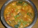 Recipe Double beans/ lima beans curry