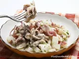 Recipe Calamari salad with red potatoes (insalata di calamari)