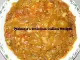 Recipe Chinese okra curry/ beerakaya curry/ridge gourd curry