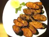 Recipe Brinjal deep fry (egg plant)