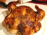 Recipe Honey roasted chicken with lemon-tarragon butter