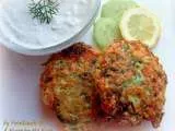 Recipe Greek Zucchini Fritters ? Kolokithokeftedes with Tzatziki Sauce