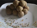 Recipe Cooking with coriander seeds - dhaniye ke beej ke laddoo