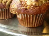Recipe Vegan apple butter and bran bud muffins with vegan bran bud streusel