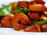 Recipe Wasabi chicken & shrimp with roasted peanuts