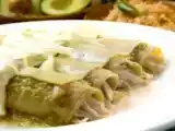 Recipe Chicken crêpes- crepas de pollo en salsa verde
