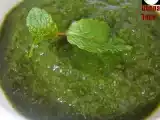 Recipe Dhaniya chutney (dhonepatar chatni)