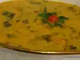 Recipe Escarole wali dal - escarole and red lentils