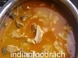 Recipe Goat's head curry( thale mamsa saaru/thale kari)