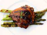 Recipe Lemon, rosemary and balsamic grilled chicken thighs