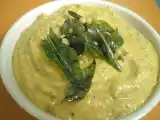 Recipe Brinjal - raw mango pachadi ( kathirikai - manga pachadi)