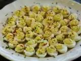 Recipe Deviled quail eggs