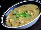 Recipe Creamy mushroom barley soup