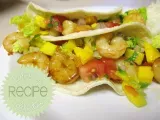Recipe Sweet shrimp tacos with mango salsa