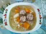 Recipe Pumpkin & pork balls porridge