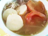 Recipe Tomato & waterchestnut soup